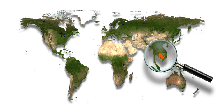 Location map: Kambodscha