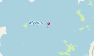 Map: Mývatn