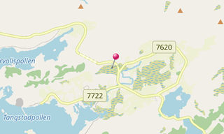 Mapa: Mærvollspollen Fjord