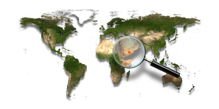 Location map: Shibam