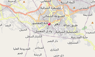 Mapa: Taiz