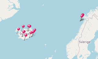 Map: Black & white landscapes