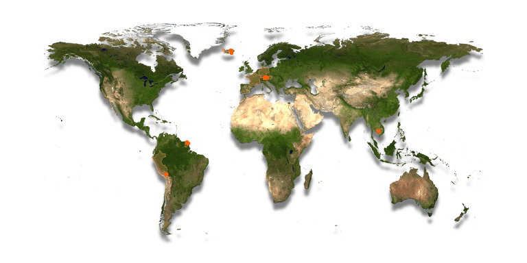 Location map: Laghi